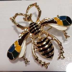 Brooch pin, insect